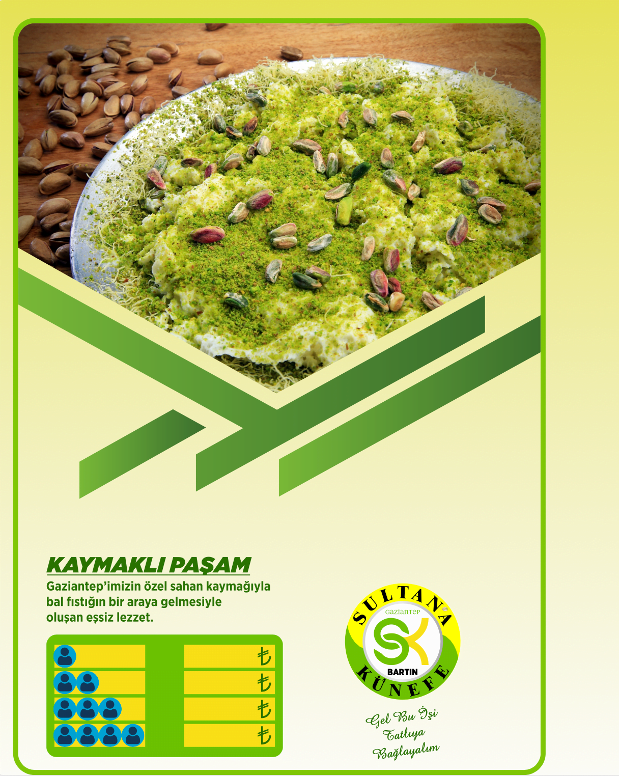 Kaymaklı Paşam Künefe