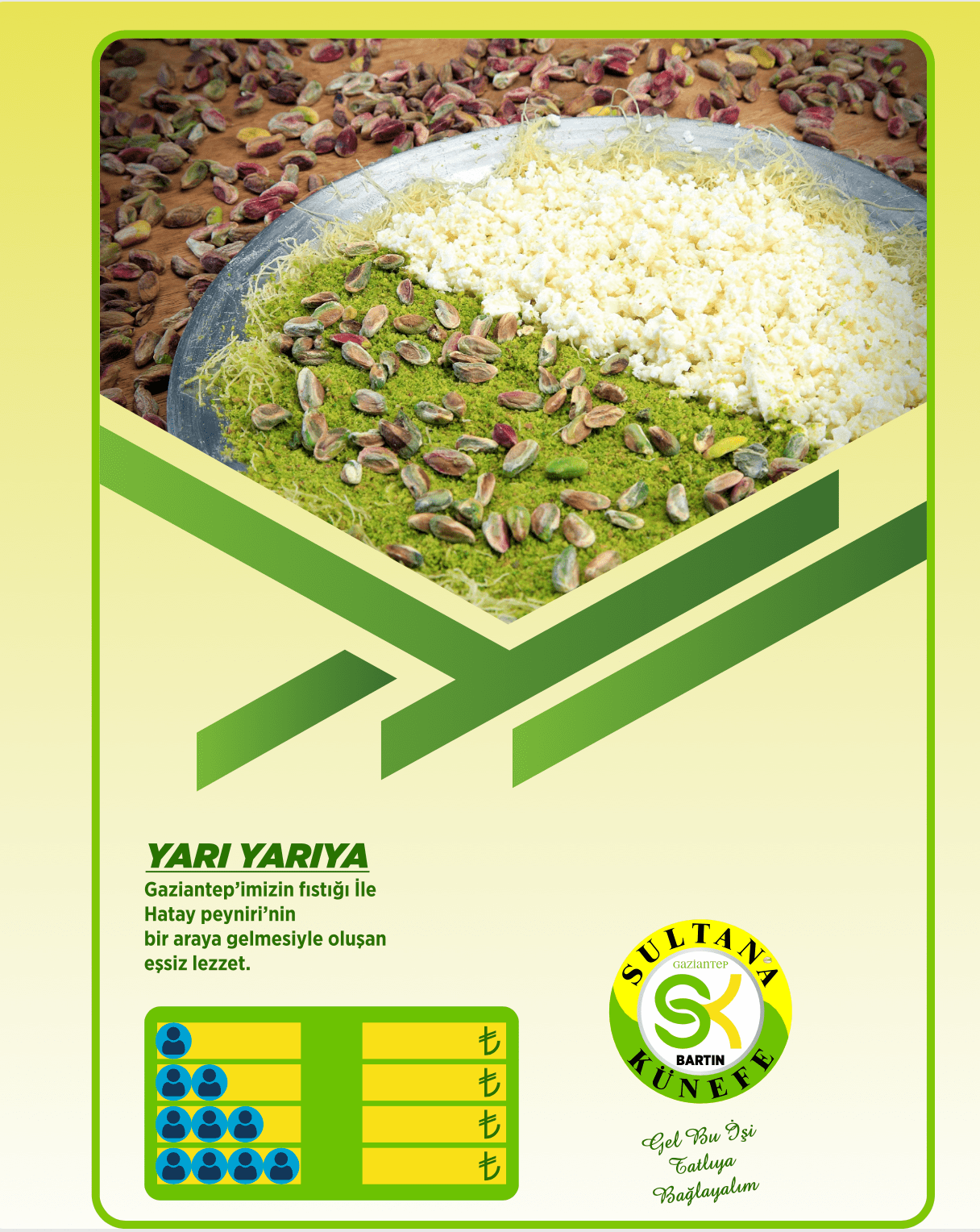 Yarı Yarıya Künefe Katmer